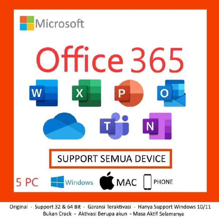 Gambar PREMIUM Microsoft Office 365 Original Lifetime for Mac/Windows/Android/IOS/Tab - permanen dari Yuni Media Tanam undefined 2 Tokopedia