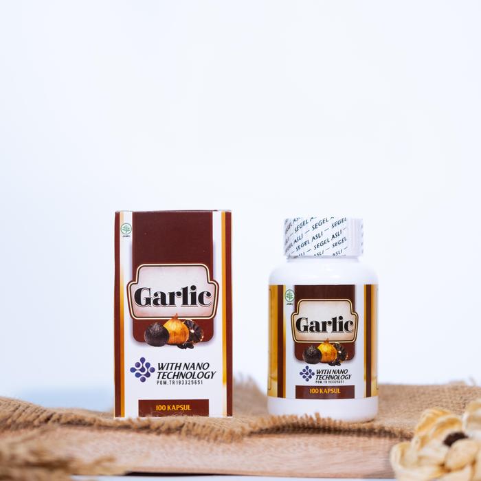 Gambar Obat Pusing Kepala Mual Panas Dingin Kepala Pusing Badan pegal Lemas Kliyengan Batuk Pilek Pusing Kepala Berat Black Garlic Isi 100 Kapsul - Isi 100 Kapsul dari Affrian Herbal undefined Tokopedia