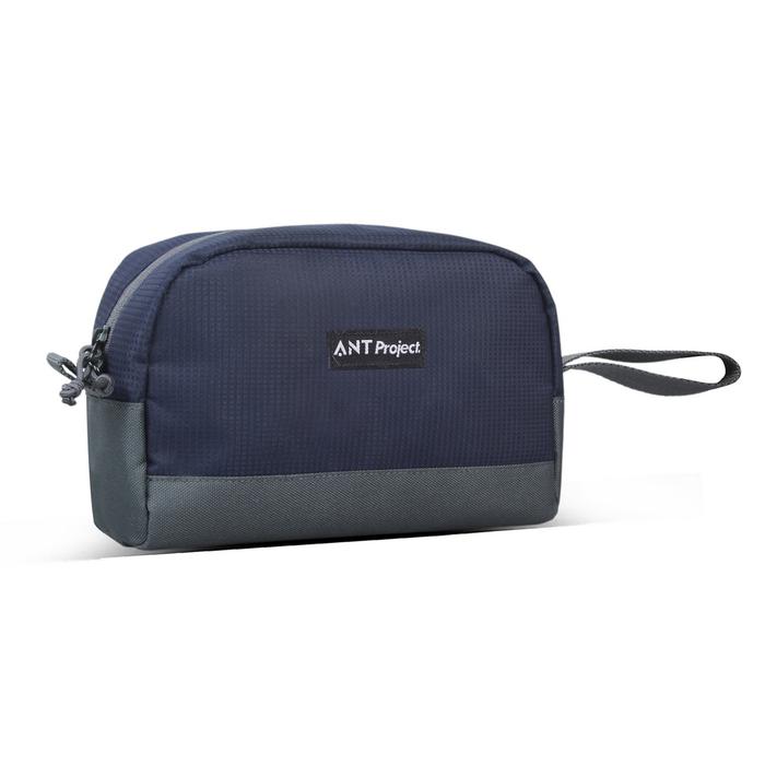 Gambar ANT PROJECT - Handbag Organized Storage Vega Extra Slot - Clucth Bag Unisex - Navy Com dari ANT Project undefined Tokopedia