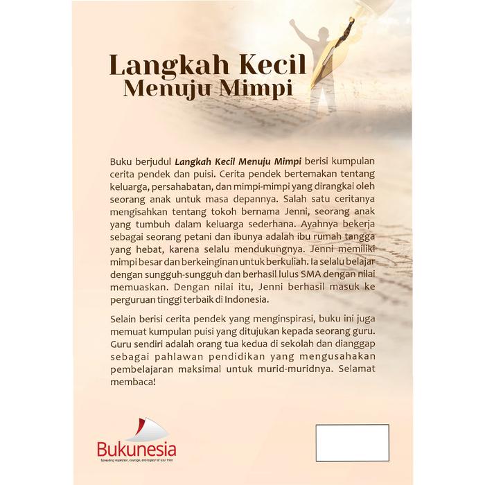 Gambar 2 - Langkah kecil menuju mimpi