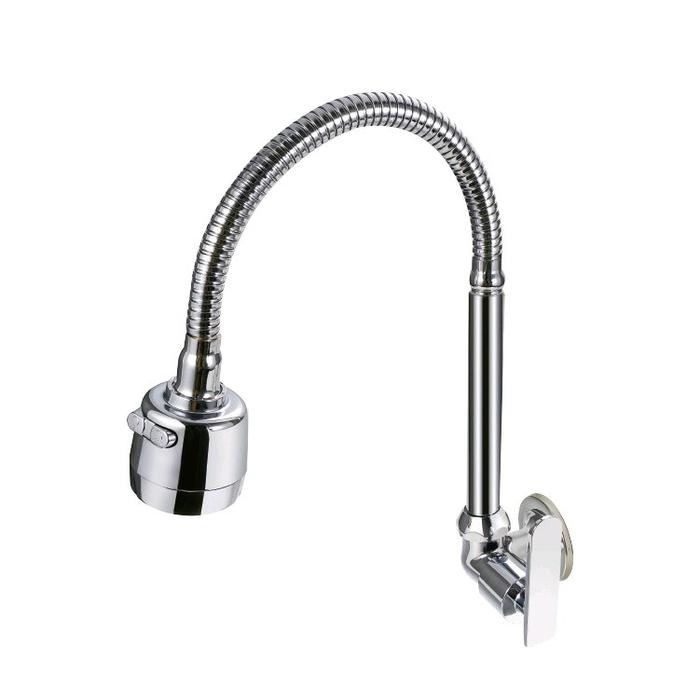 Gambar KRAN AIR TEMBOK KRAN LEHER ANGSA FLEKSIBLE  WASHTAFEL   KRAN CUCI PIRING  TEMPEL DINDING atau TANAM - tembok dari Polin.ID_NEW undefined Tokopedia