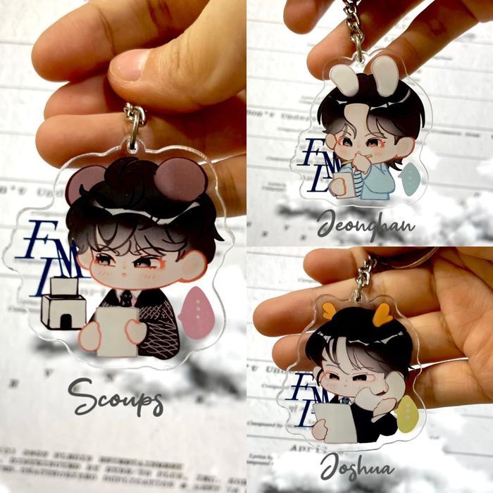 Gambar PREMIUM Seventeen Super Sunogong FML Keychain Gantungan Kunci - Scoups dari Primacave Kings Vission undefined Tokopedia