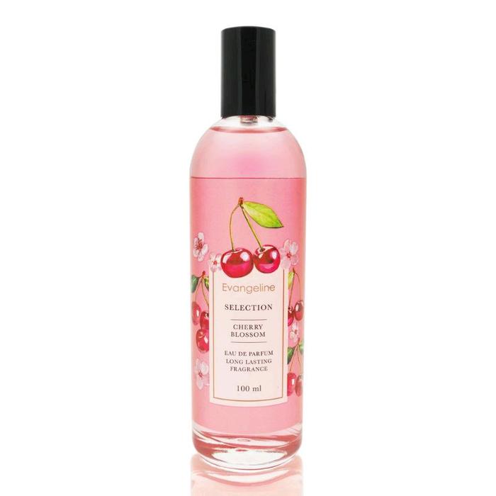 Gambar Evangeline Eau De Parfum Cherry Blossom//Summer Peach//Coconut Fantasy//Raw Almond//Sweet Strawberry//Sugar Biscuit - Cherry Blossom dari Delise_NEW undefined Tokopedia