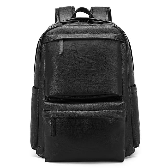 Gambar Luminox Tas Ransel Kasual Kulit PVC Sintetis IGA - Tas Ransel Pria Wanita Unisex - Backpack Daypack - Black dari Navy Club undefined Tokopedia