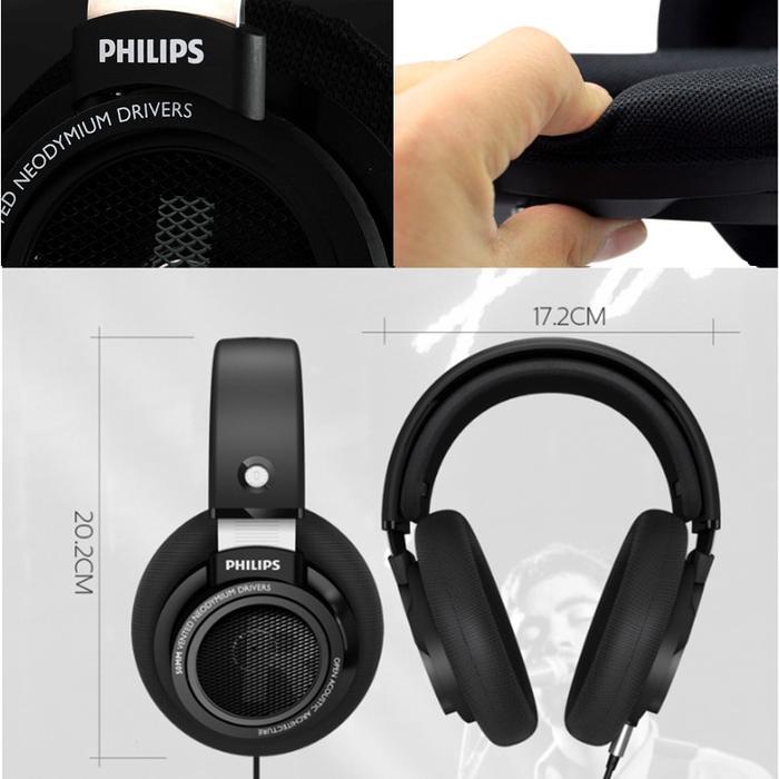 Jual Philips HIFI SHP9500 Headphone Plug Neodymium Driver
