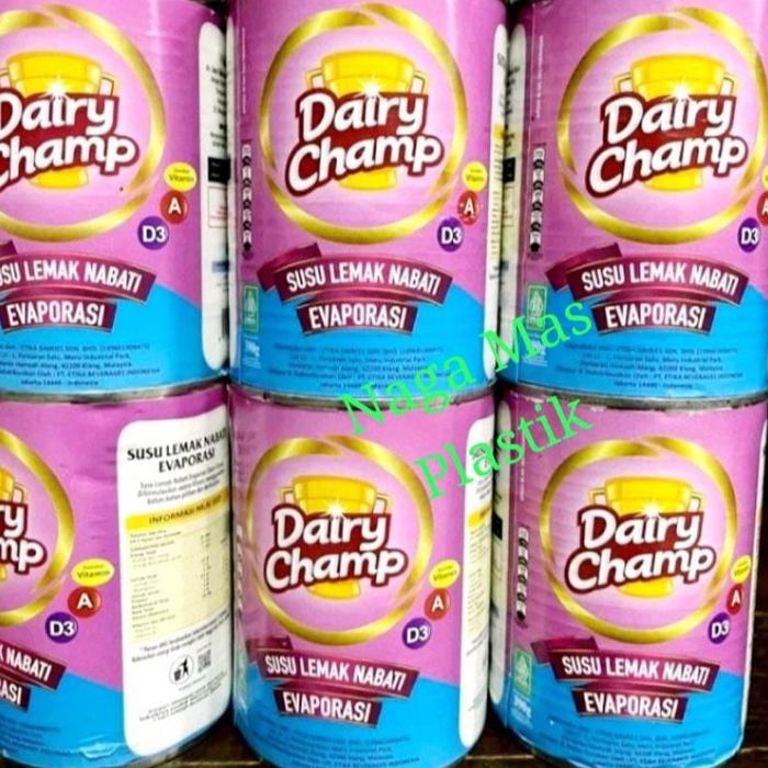 Gambar DAIRY CHAMP SUSU KENTAL MANIS TERMURAH !!! SKM Halal BPOM RI Kental Manis Krimer Praktis Serbaguna - Susu Evaporasi (390 gr) dari Baking Best undefined Tokopedia