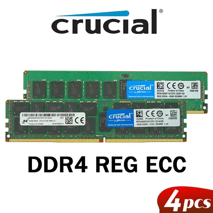 64gb Ddr4 2666 Crucial Server Memory 64gb Ddr4 Crucial Ecc Memory
