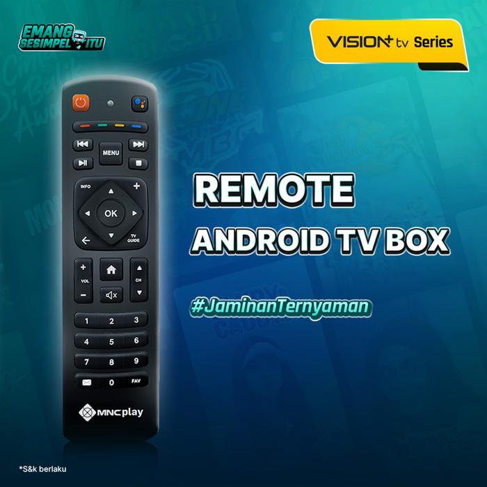 Gambar New [Vision+tv Series] Premium Plan 30 Hari – Android TV Box Resmi & Ori | Google Certified - Remote vision+tv dari Jasmine Teach undefined Tokopedia