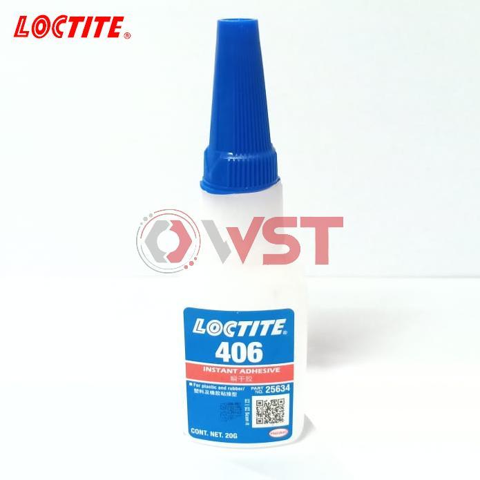 Gambar Loctite 406 - 20 Gram - Lem Multifungsi - Lem Karet - Lem Plastik dari Toko Safety Official undefined Tokopedia