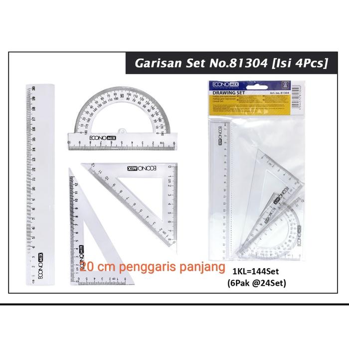 Gambar penggaris geometri set beny economic / cool for school 15 / 20 / 30 cm like ziegel segitiga set plus busur penggaris - 20 cm regular  81304 dari sorsathyes undefined Tokopedia