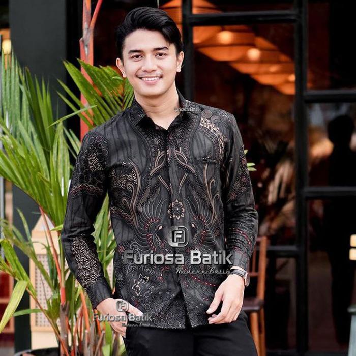 Gambar Furiosa Batik TAMA Batik Pria SlimFit Lengan Panjang Lapis Furing Premium M L XL XXL XXXL - TAMA, M dari furiosa batik undefined 4 Tokopedia