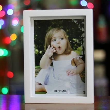Gambar FRAME FOTO BINGKAI 3D TEBAL 5R MINIMALIS (TANPA RONGGA) - 5R PUTIH MDF CH dari KnRAcc undefined Tokopedia