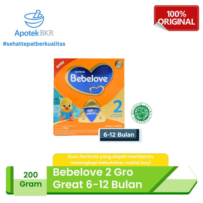 Gambar Bebelove 2 Gro Great+ 6-12 Bulan - 200 gram dari Apotek BKR undefined Tokopedia