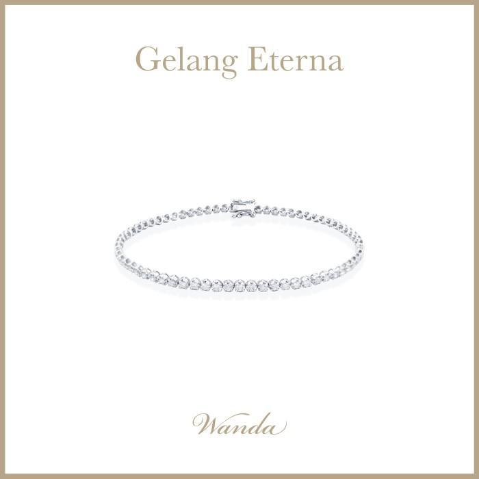 Gambar Gelang Berlian Wanda - Eterna - Bracelet - Small 0,03 white gold dari Wanda House Of Jewels undefined Tokopedia