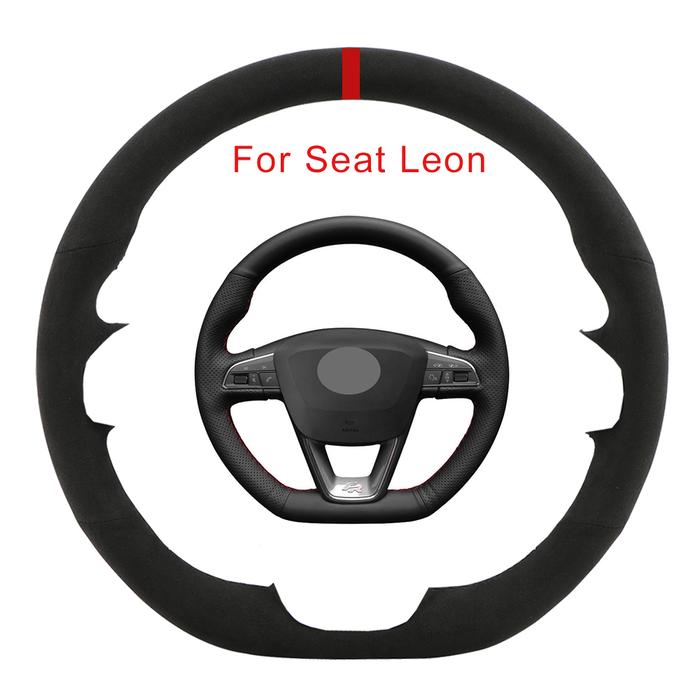 Gambar Customized  Soft Suede Car Steering Wheel Cover For Seat Leon Cupra R dari HitzzMall undefined Tokopedia