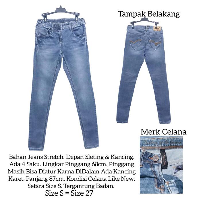 Gambar Celana Panjang Wanita Bahan Jeans Vol. 3 Preloved - Jeans Wanita 01 dari SerbaAneka_NEW undefined Tokopedia