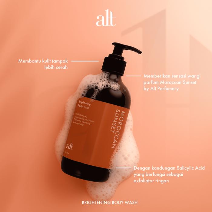Gambar ALT | Body Wash | Moroccan Sunset | 500ml | Brightening Body Wash dari Alt Perfumery_NEW undefined Tokopedia