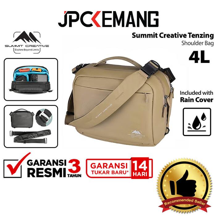 Gambar Summit Creative Tenzing 4L Camera Shoulder Bag Tas Kamera Sling Bag Garansi Resmi - Champagne dari JPC Kemang undefined Tokopedia