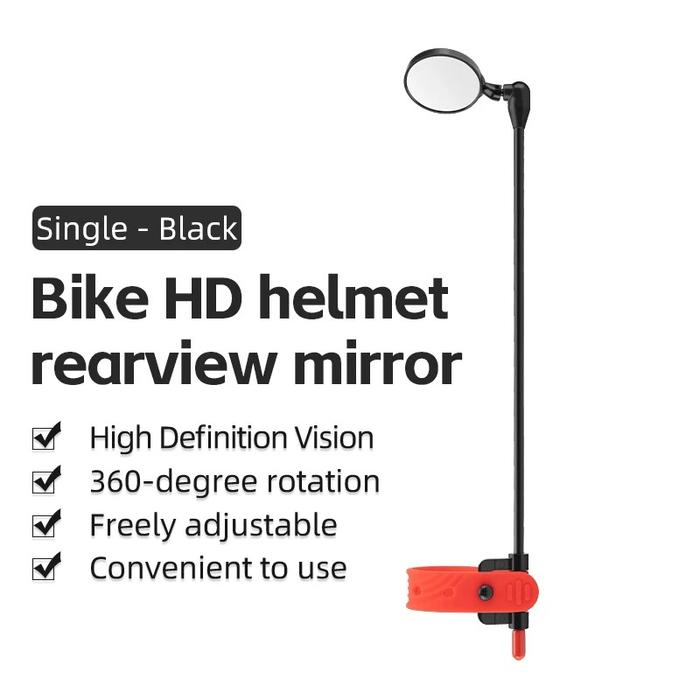 Gambar ROCKBROS CYCLING INDONESIA 26210006 Kaca Spion Helm Sepeda Bicycle Helmet Rearview Mirror 360° Safety Riding - Red dari Rockbros Cycling Indonesia undefined Tokopedia