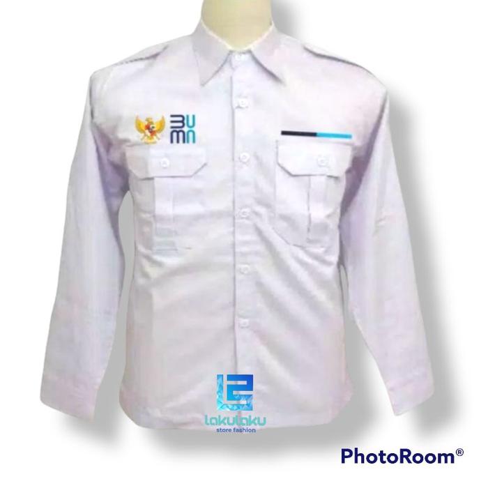Gambar SERAGAM BUMN PANJANG PDH UNISEX - Putih, S dari PURI HANTARA undefined Tokopedia