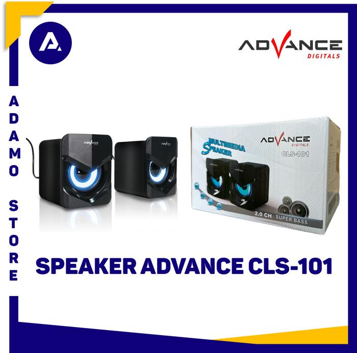 Gambar Speaker Advance CLS-101 CLS101 Multimedia Channel 2.0 Superbass dari Adamo Store undefined Tokopedia