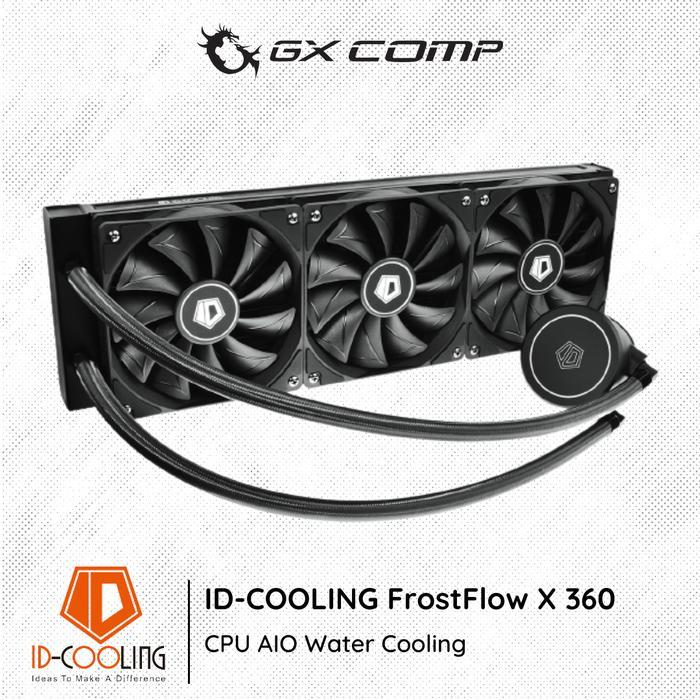 Jual PREMIUM ID-COOLING FrostFlow X 360 CPU AIO Water Cooling