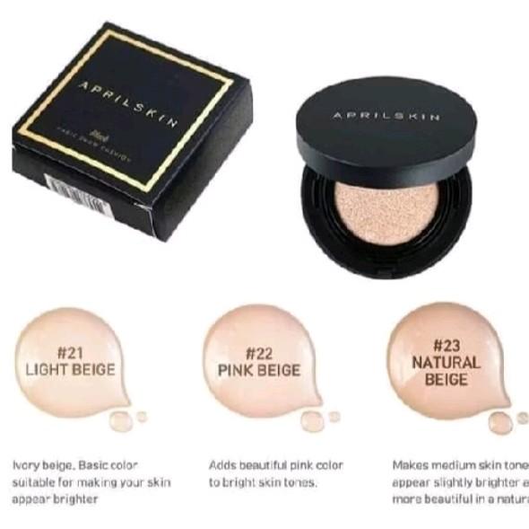 Gambar April Skin Magic Snow Cushion/Bedak basah april skin - no 21 Light Beige dari Morlee Shop undefined Tokopedia