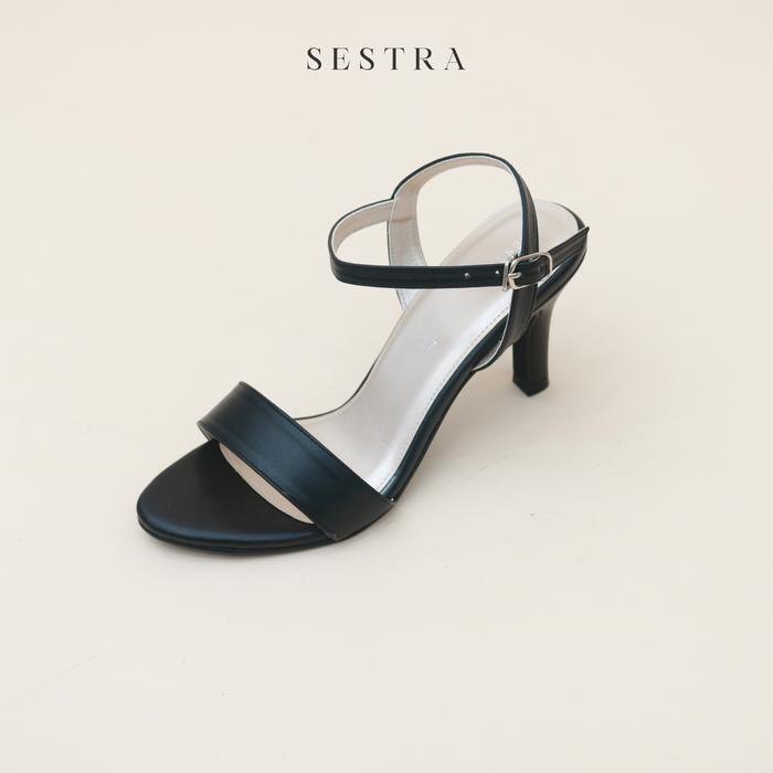 Gambar Anisa by Sestra - Sepatu Lokal Wanita // Heels 7 cm // Shoes - BLACK, 35 dari Sestra shoes_NEW undefined Tokopedia