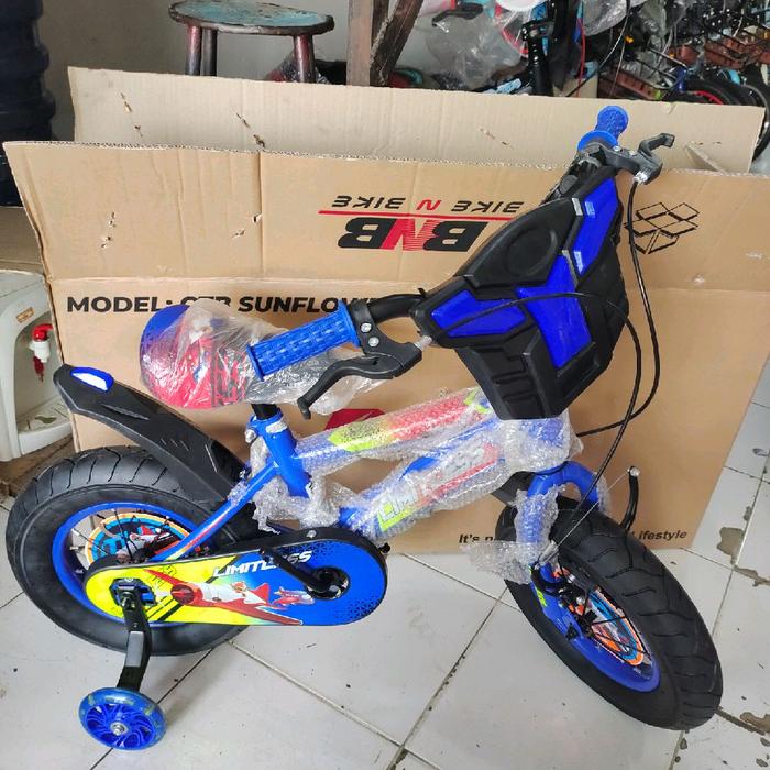 Gambar sepeda anak laki laki bmx Foster Transformers 12"ada anak 3 tahun dari sepeda cirendue undefined Tokopedia