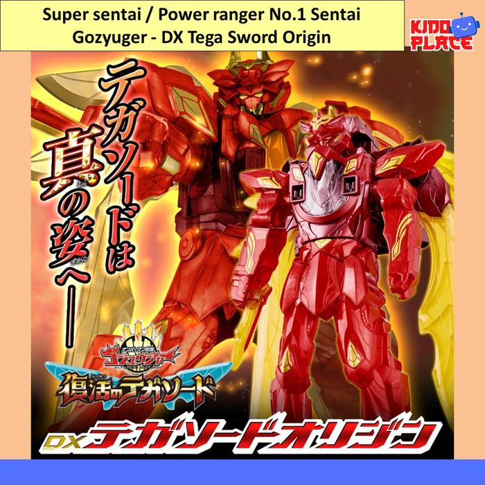 Gambar Super sentai / Power ranger No.1 Sentai Gozyuger -  DX Tega Sword Origin - By Sea dari kid0-place undefined Tokopedia