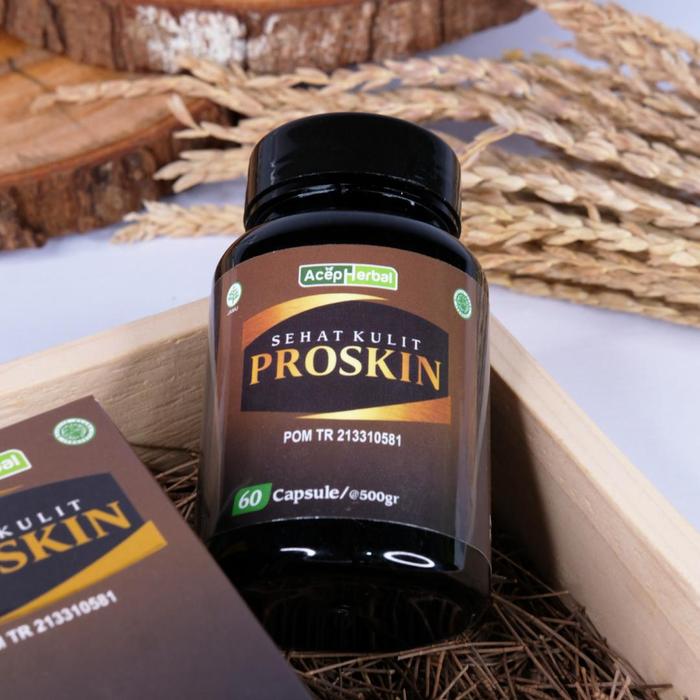 Gambar PROSKIN Kapsul Binahong Obat Gatal Kulit Jamur Panu Hapuran Kadas Kurap Eksim Kutu Air Psoriasis Alergi - Proskin dari Saturnus Herbal Shop undefined Tokopedia