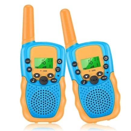 Gambar Mainan anak walkie-talkie T-388 baru, komunikasi lancar 10 km, hadiah mainan ulang tahun anak Dua bungkus handy  talky Baterai Alat Besar Control Mesin Pemadam Permainan Remote Toys Yoyo - kuning Dua 2 dari VIP electronic STORE undefined Tokopedia