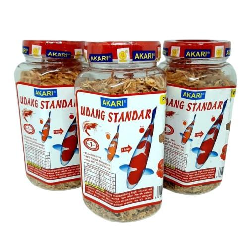 Gambar AKARI Super Vit UDANG STANDAR SUPER Astaxanthin 130gr Makanan Ikan Pakan Baby Shrimp Kering Lobster Hias Air Aquarium Aquascape Kolam Fish Food Floating Mengapung Pelet Pellet Pertumbuhan Warna Colour Standart 130 gr gram - SUPER VIT dari tarombobetta undefined 3 Tokopedia