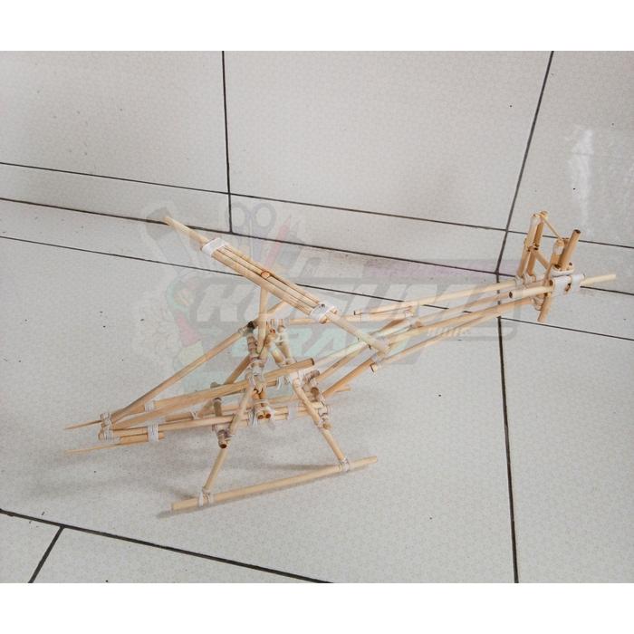 Gambar Miniatur Pionering Pramuka Pesawat Helikopter 30 Tongkat | Miniatur Pionering Pramuka Detail dari andre shopping 91 undefined Tokopedia