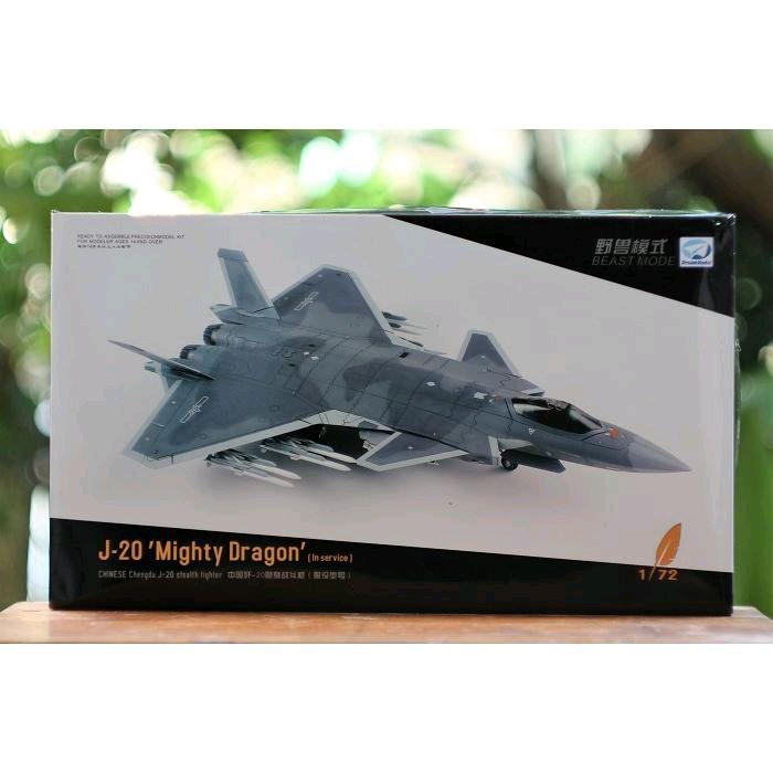 Gambar Model kit Dream Model 1/72 J20 Beast Mode dari rumahmokit undefined Tokopedia