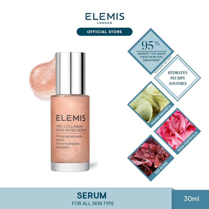 Gambar Elemis - Pro-Collagen Rose Micro Serum 30ml - 30ml dari Elemis Indonesia Kota Administrasi Jakarta Pusat Tokopedia