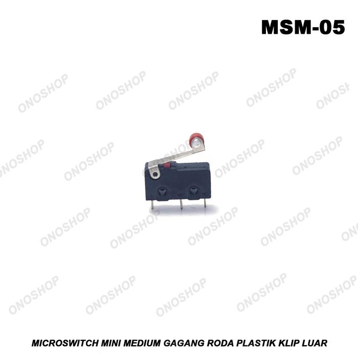 Gambar Microswitch Mini Medium Saklar - MSM-05 dari Ono Shop undefined Tokopedia