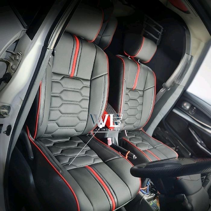 Gambar Luxio,sarung jok mobil,Luxio full set 3 baris,bahan oscar Seat - M1 dari WL SARUNG JOK MOBIL.ad undefined Tokopedia