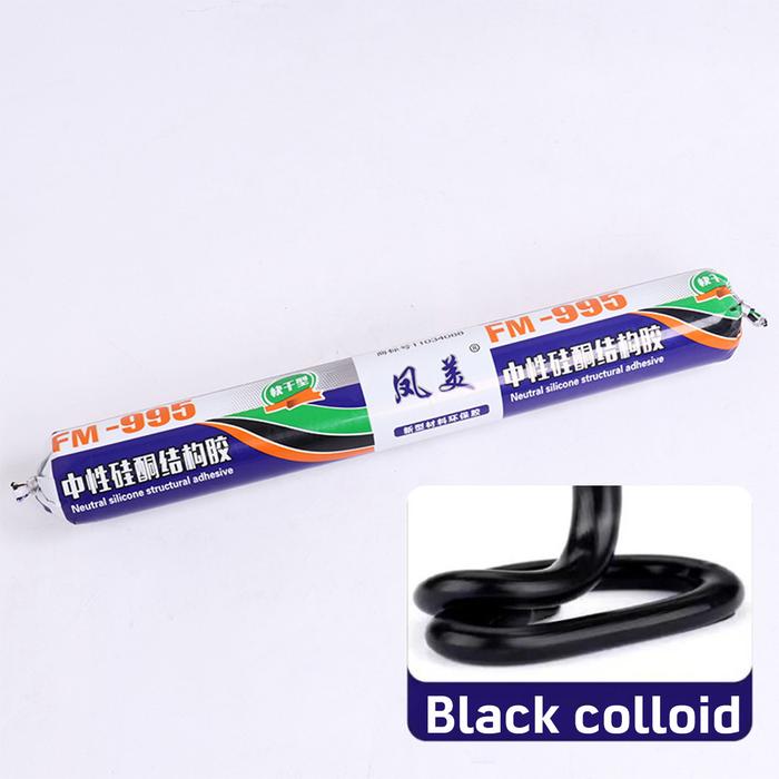 Gambar 590ml Lem Silicone Sealant / Sealant silikon untuk penyegelan dan kedap air pintu luar ruangan, jendela, dinding dan kaca - 590ML dari appelhouse.s Kota Cirebon Tokopedia