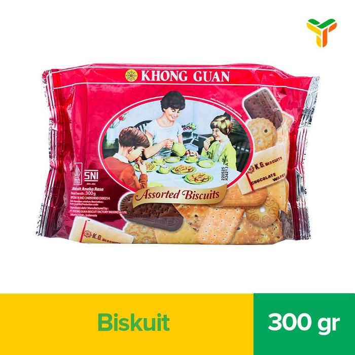 Gambar Khong Guan Assorted Red 300 Gram dari Yogya Online undefined Tokopedia