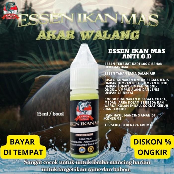 Gambar Essen akar walang sobirin fishing tersedia akar walang reguler dan premium Reel #essenikanmas - AW REGULER dari SOBIRIN FISHING SHOP undefined Tokopedia