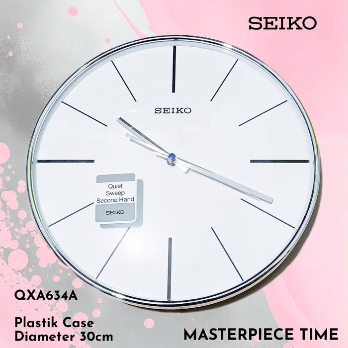 Gambar JAM DINDING SEIKO QXA634A JAM AESTHETIC dari Masterpiece Time undefined Tokopedia