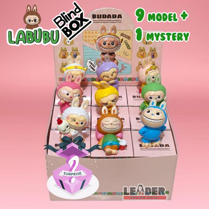 Gambar LABUBU BLINDBOX MISTERY FIGURE DALAM KOTAK SECRET MAINAN PAJANGAN KOLEKSI VIRAL MISTERI BOX 9 MODEL + 1 MISTERY dari Grosir lilis mandiriiiiiiii undefined Tokopedia