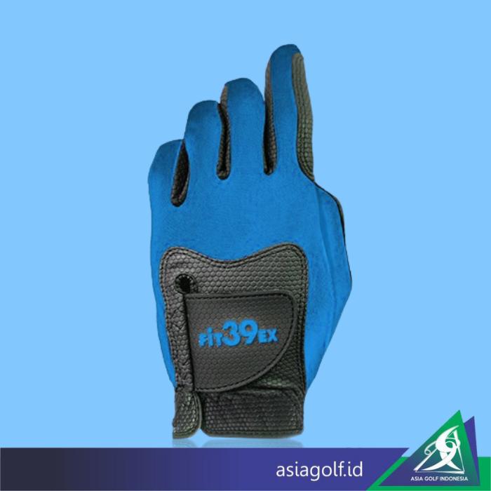 Gambar Glove Fit39 Base Black | Golf | Sarung Tangan Golf Pria - SkyBlue-Black, S-23 dari Asia Golf Indonesia undefined Tokopedia