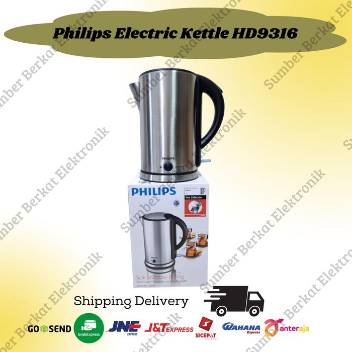 Gambar Kettle Philips HD9316 Electric Kettle Teko Listrik HD9316 Pemanas Air dari Sumber Berkat Elektronik undefined Tokopedia