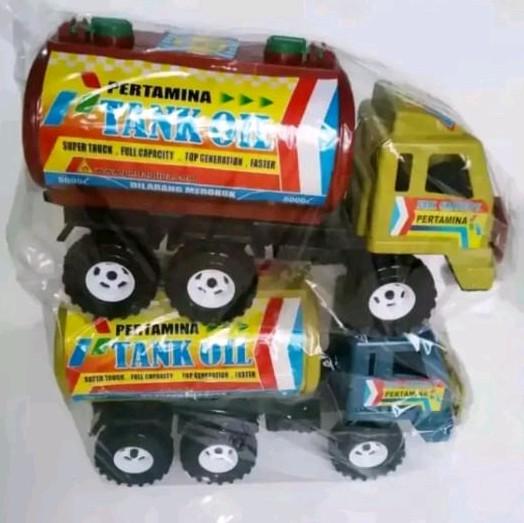 Gambar TO 222- MAINAN ANAK TANGKI TANGGUNG TANK OIL MURAH // MAINAN TRUK TANGKI MURAH dari bumi.mainan undefined Tokopedia