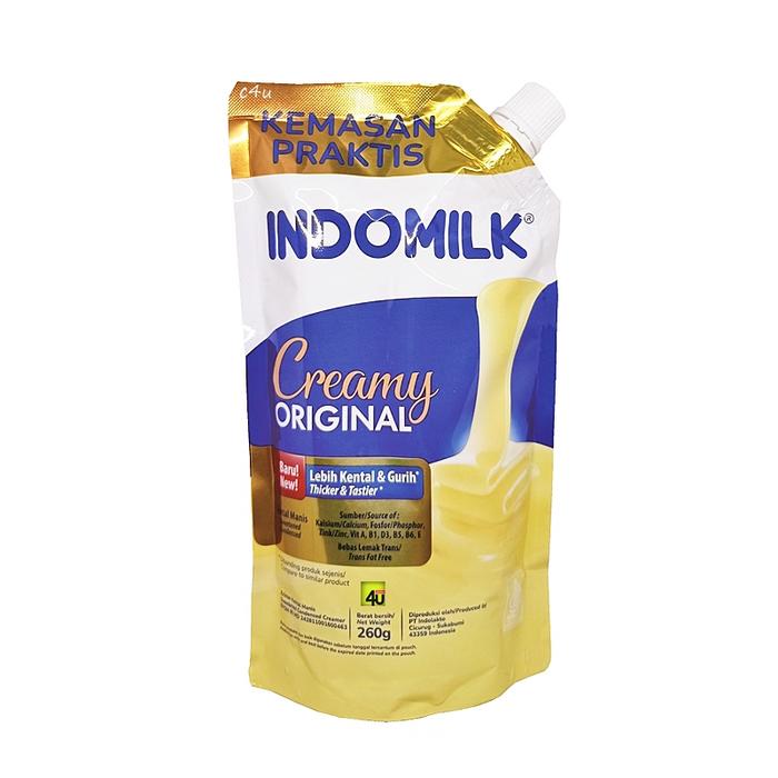 Gambar Indomilk - Susu Kental Manis - 260g POUCH Kecil - PUTIH dari cemilan4u undefined Tokopedia