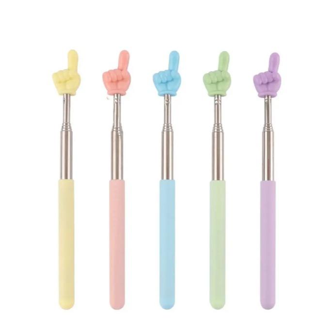 Gambar Tongkat penunjuk whiteboard untuk guru mengajar 68cm Tongkat penunjuk papan tulis praktis 55cm ATK Extendable pointer teleskopik untuk mengajar kantor sekolah pelajar anak Telescopik finger reading stick - Ungu dari Kvin Cell undefined Tokopedia