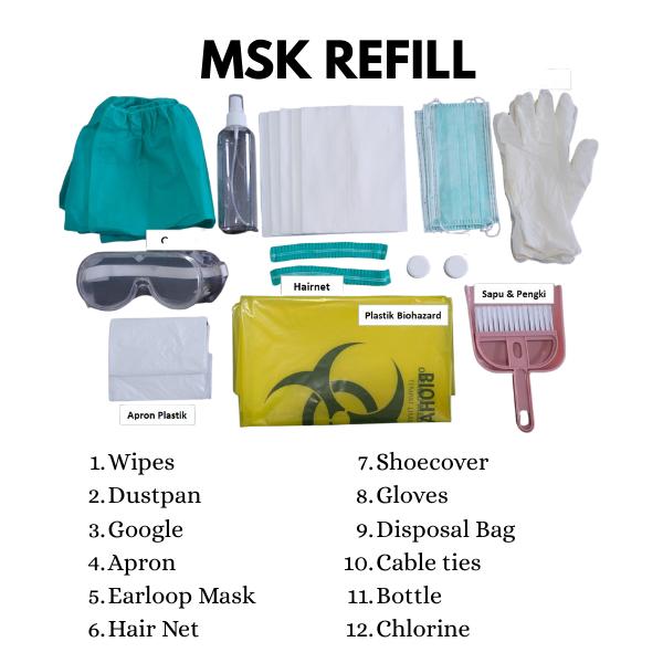 Gambar ONEBIZ SPILL KIT MEDICAL KLINIK SPIL KIT LABORATORIUM P3K RUMAH SAKIT - REFILL dari ONEBIZ.id undefined Tokopedia