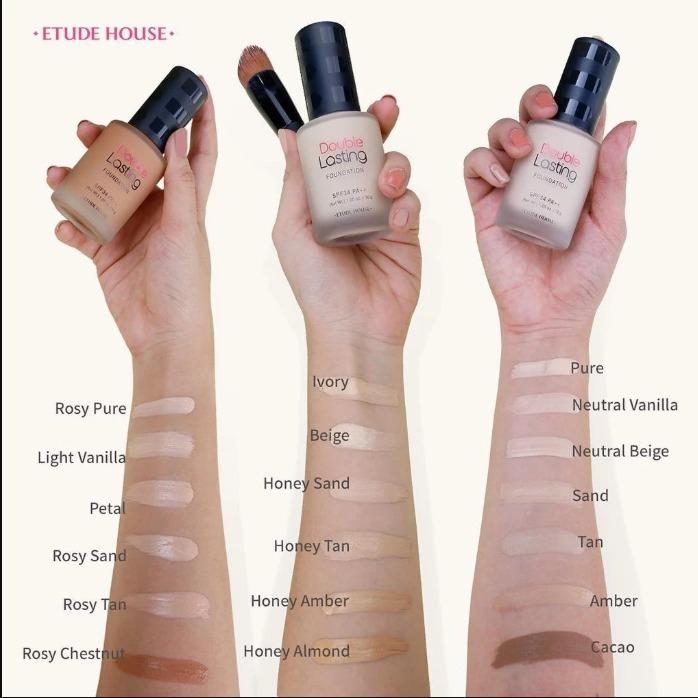 Gambar Etude House - Double lasting foundation SPF34 PA++ - Beige dari Korean Sister undefined Tokopedia